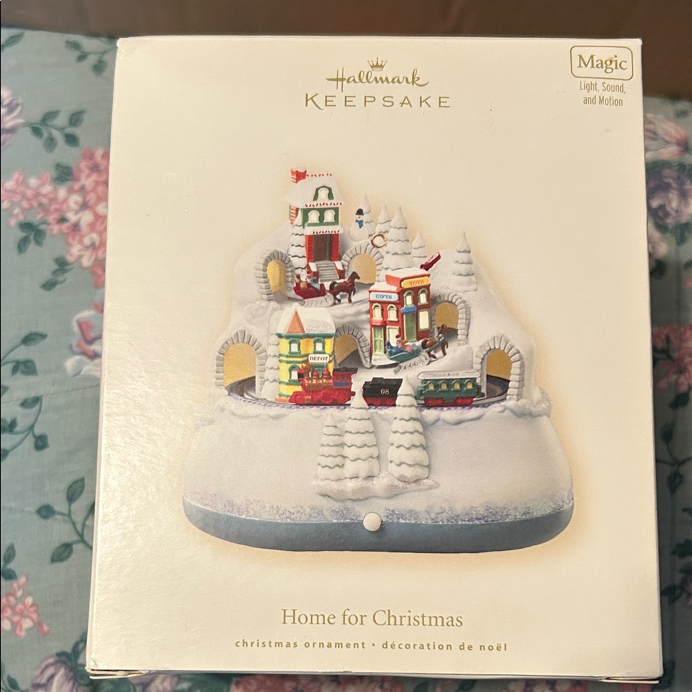 Hallmark Keepsake Home for Christmas Ornament with Red and Green Accents